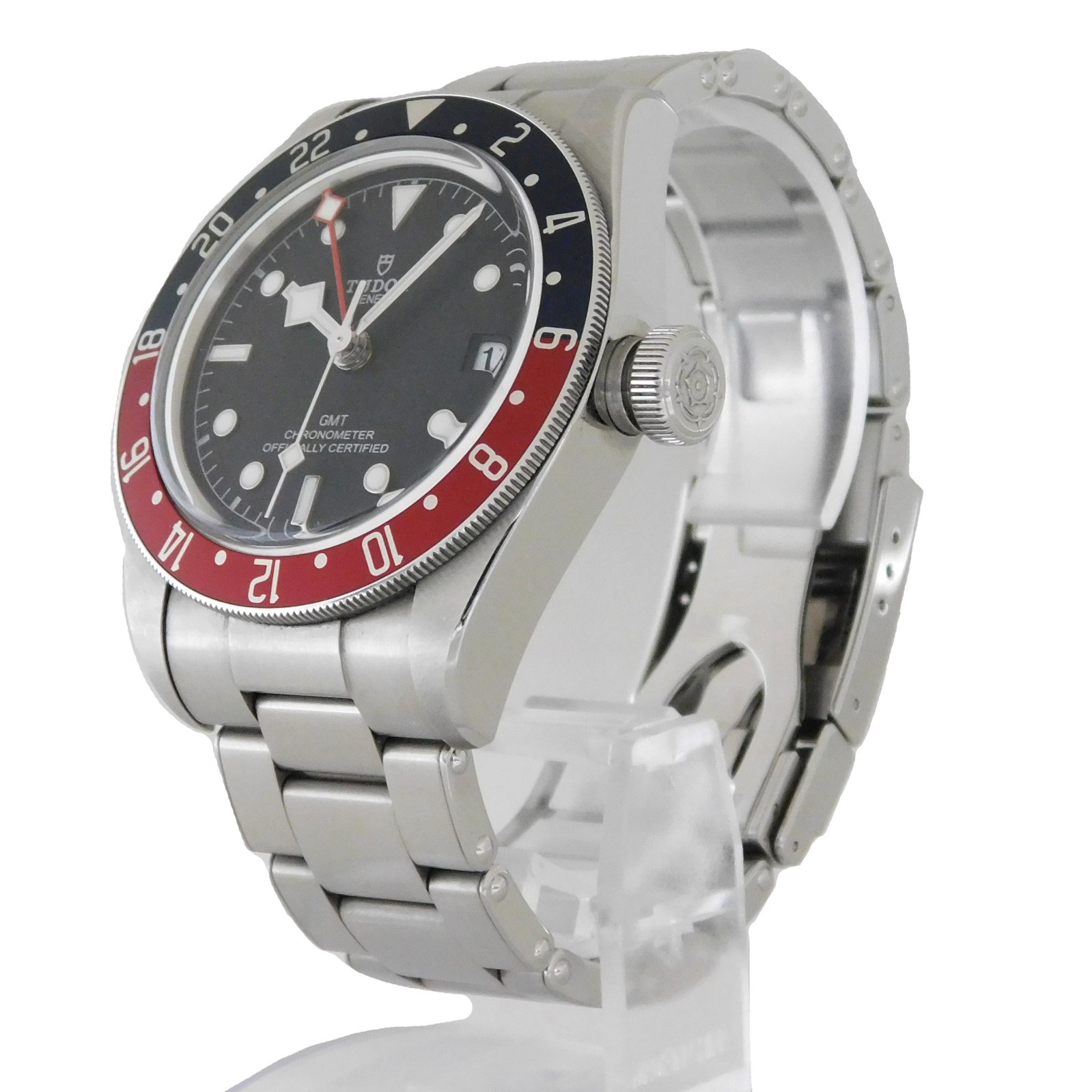 TUDOR Watch Black Bay GMT 79830RB 41mm S. Steel Automatic Men’s Watch #1438B