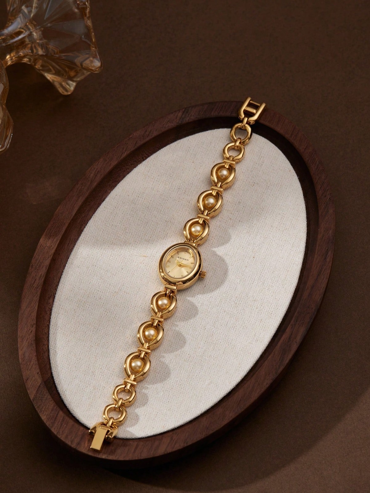 Gold French Vintage Style Unique Dainty Women’s Wrist Watch Trendy Cute Gift