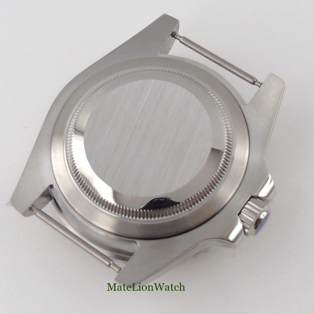 40mm Watch Case Fit NH35 Miyota8215 DG2813 ETA2836 2824 PT5000 Sapphire Crystal