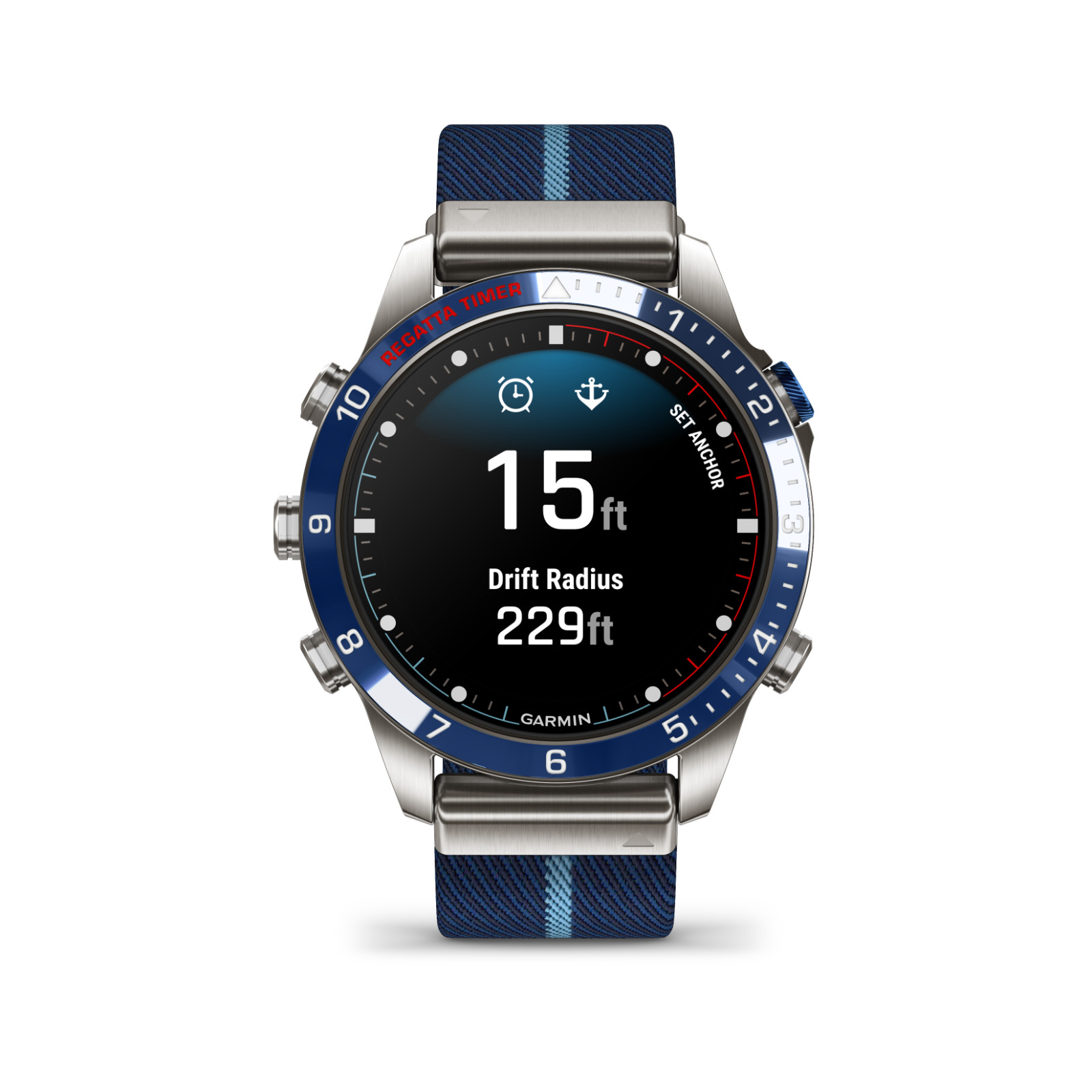 Garmin MARQ Captain Gen 2 Modern Tool Smartwatch Titanium Sapphire 010-02648-10