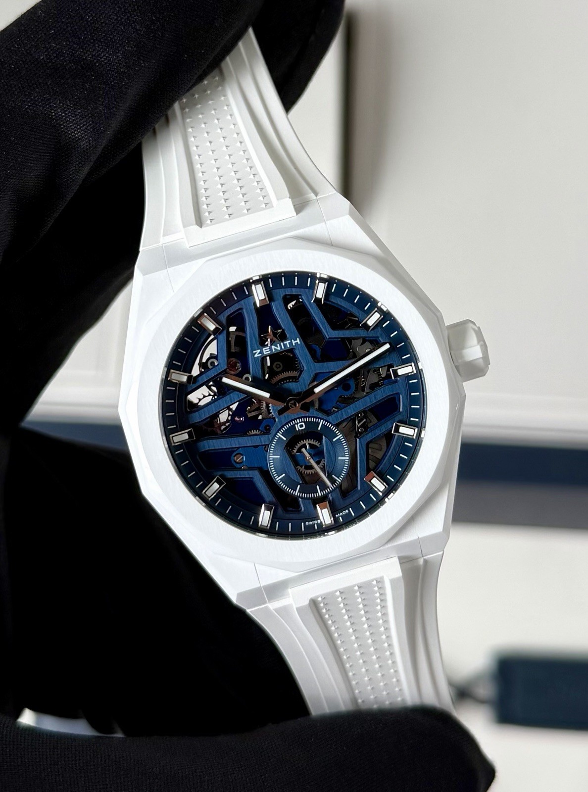 Zenith Defy Skyline Skeleton White Ceramic 2026 Full Set 49.9301.3620/79.I001