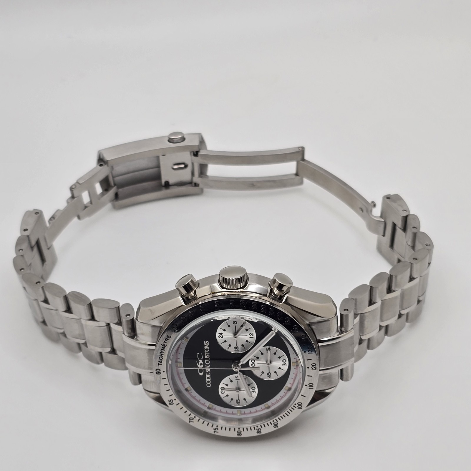 Custom-Built Mecha-Quartz Watch – 40mm “Tribeca-Style” Chronograph