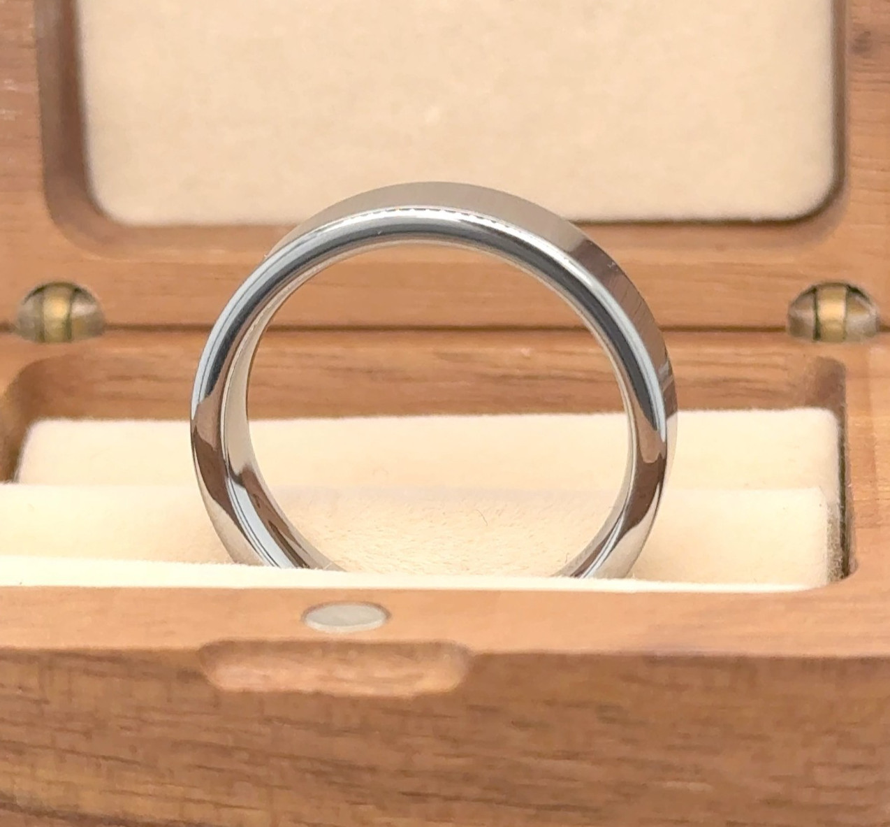 6mm Wide Promise Ring for Men or Women, Anniversary or Birthday Gift for Husband