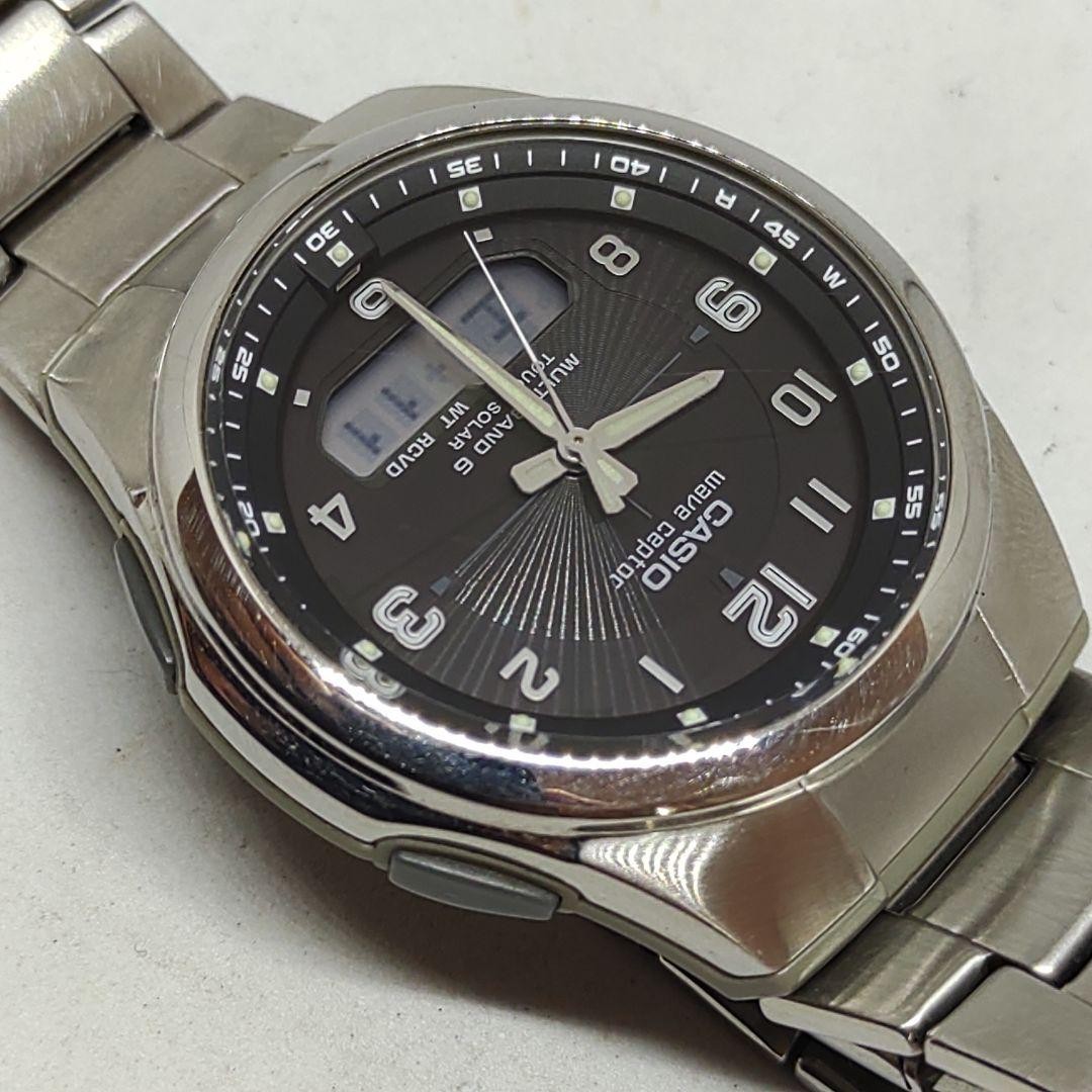 ■Working Condition■ Casio WaveCeptor WVA-M600 25B 【USED】