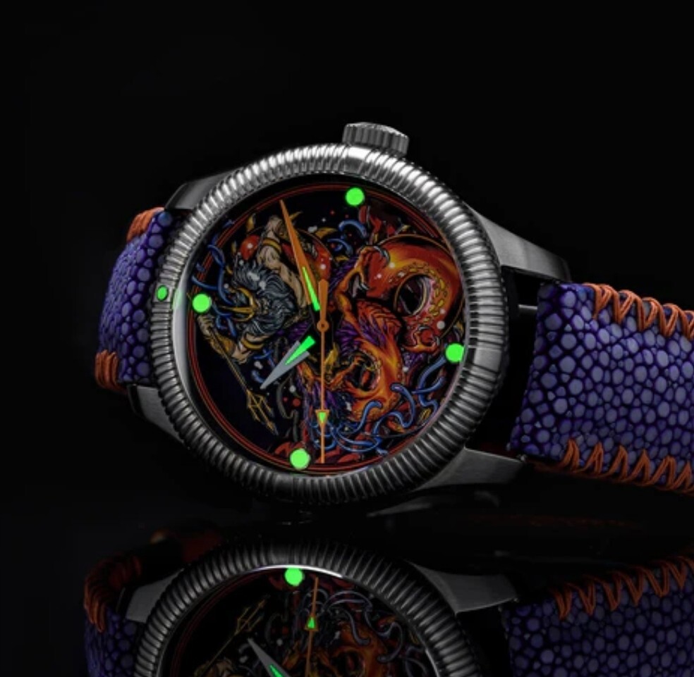 Ocean Crawler Leviathan – Ceramic-Enamel Dial – LE