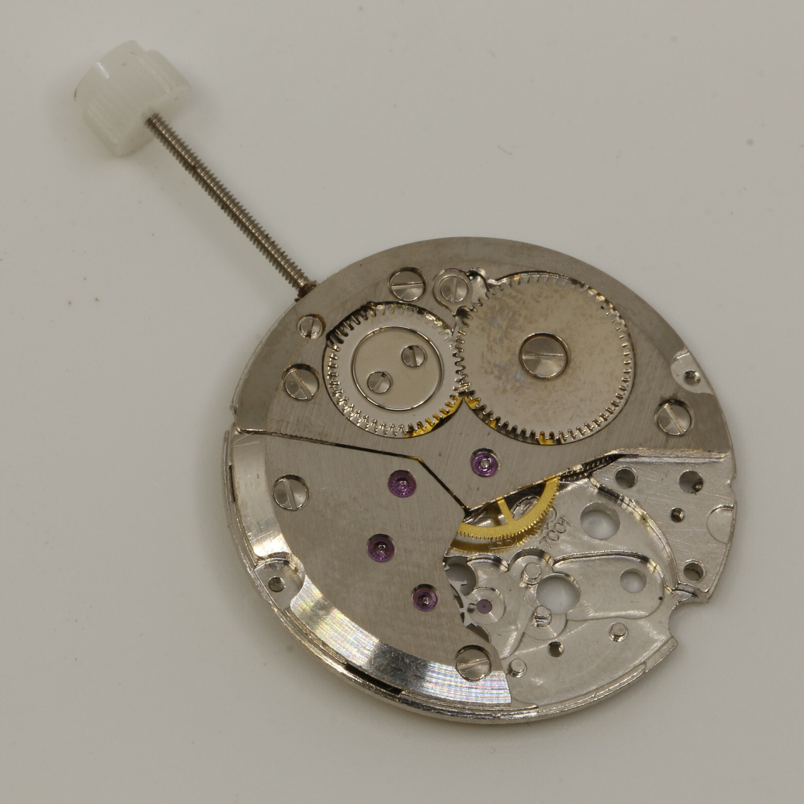 ETA PESEUX 7001 incomplete Watch MOVEMENT NOS, SWISS – for repair for parts #1