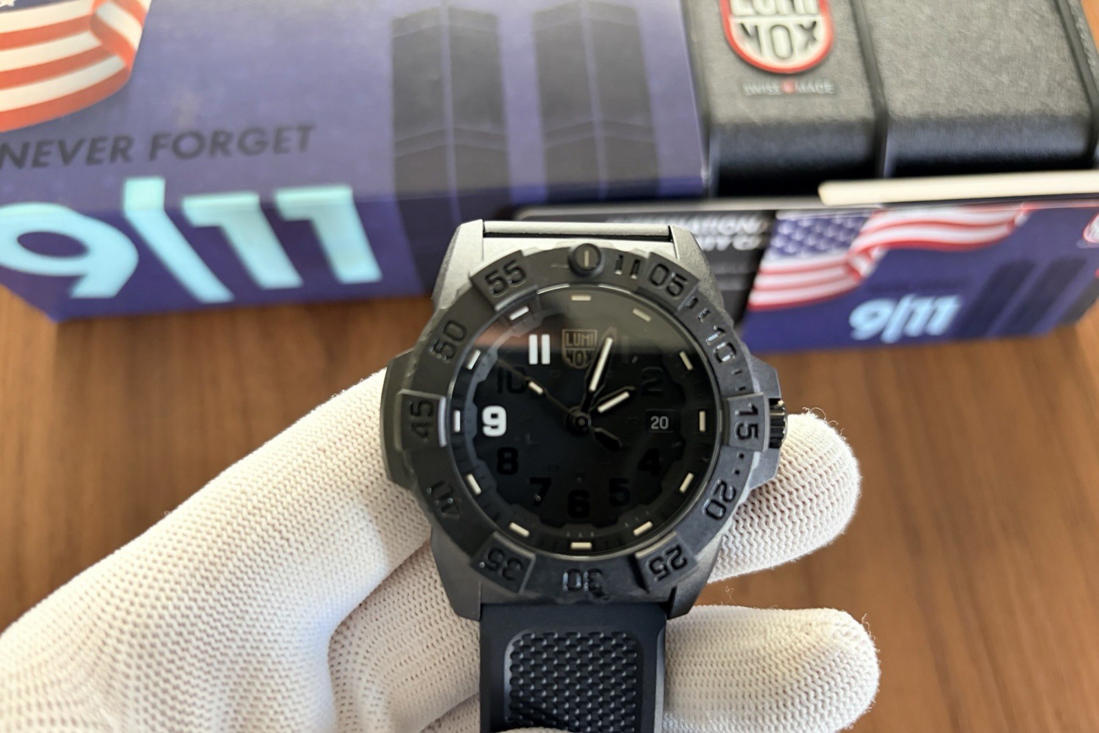 Luminox XS.3501.BO.NF 9/11 Never Forget Limited Edition Watch 45mm