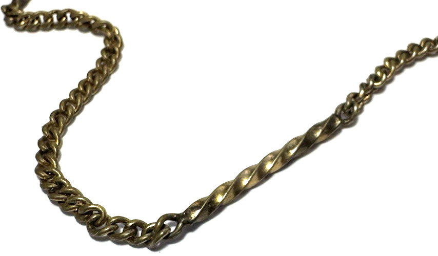 Vintage Marked 10 Years Watch Fob Swivel Chain Gold Filled Victorian Pocket 15