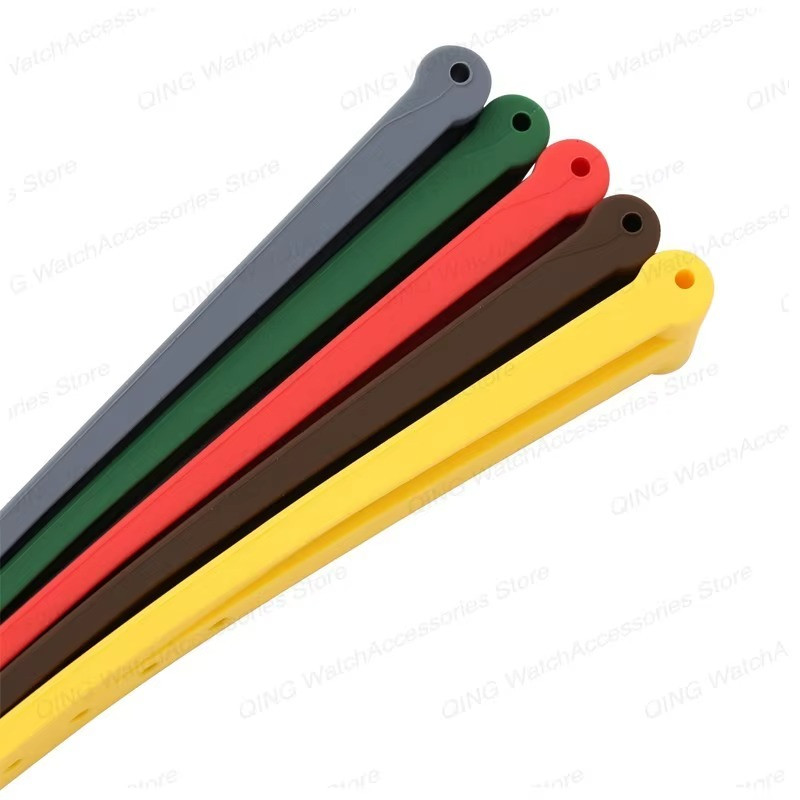 20mm 22mm 24mm 26mm Rubber Strap Silicone WatchBand for Omega Casio Panerai