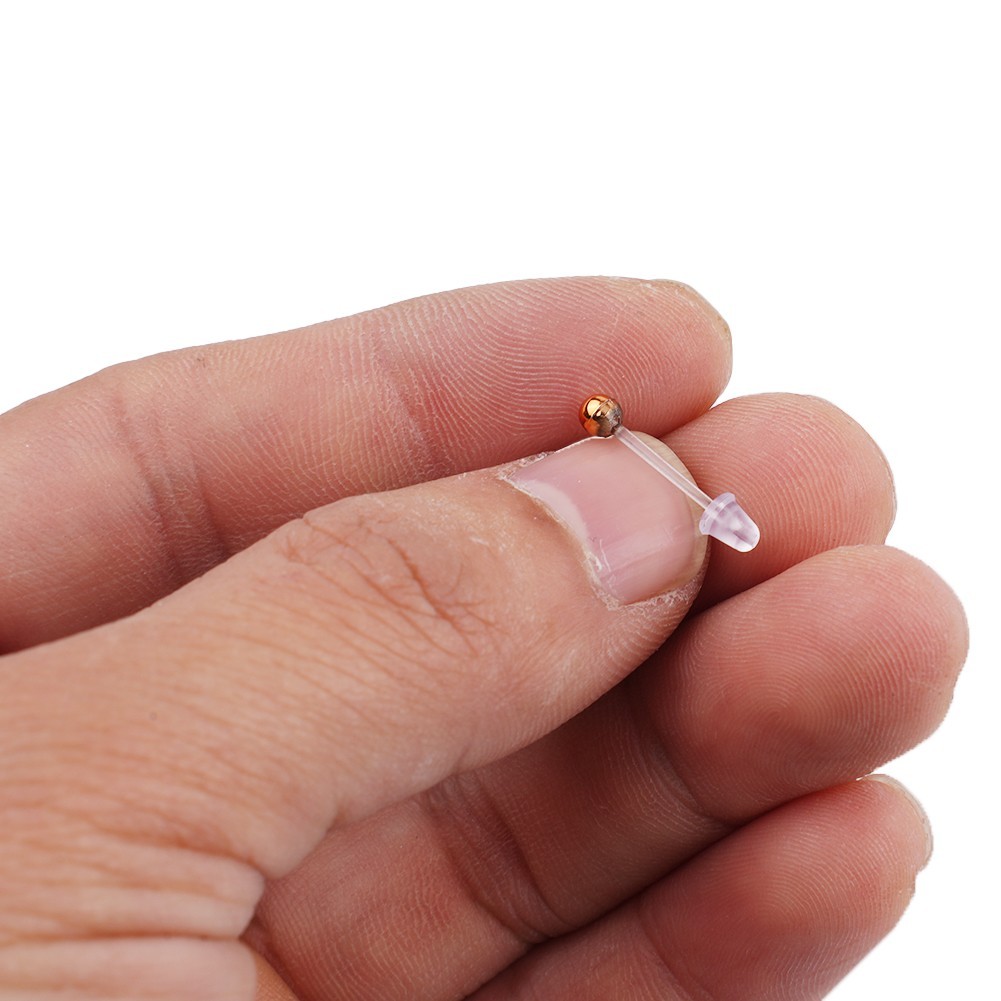 Small Stud Earrings Round Plain 10 Pairs Silver Ladies Ball Bead Ear Elegant 3mm