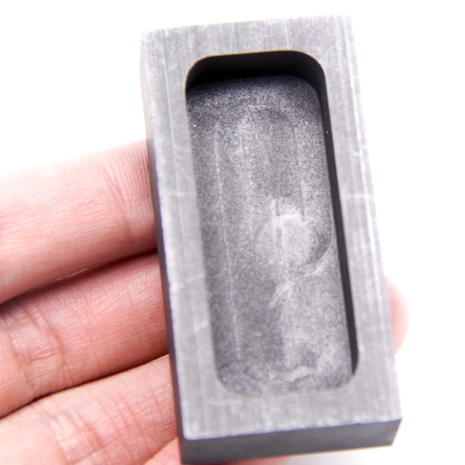 High Purity Graphite Ingot Mold for Melting & Casting Metals – 2.36″x1.18