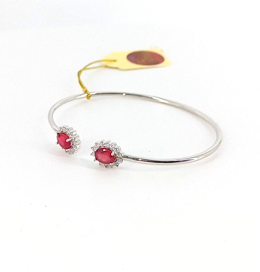 🔥🔥🔥Exclusive RUBY Bracelet in Silver & White Gold🔥🔥🔥
