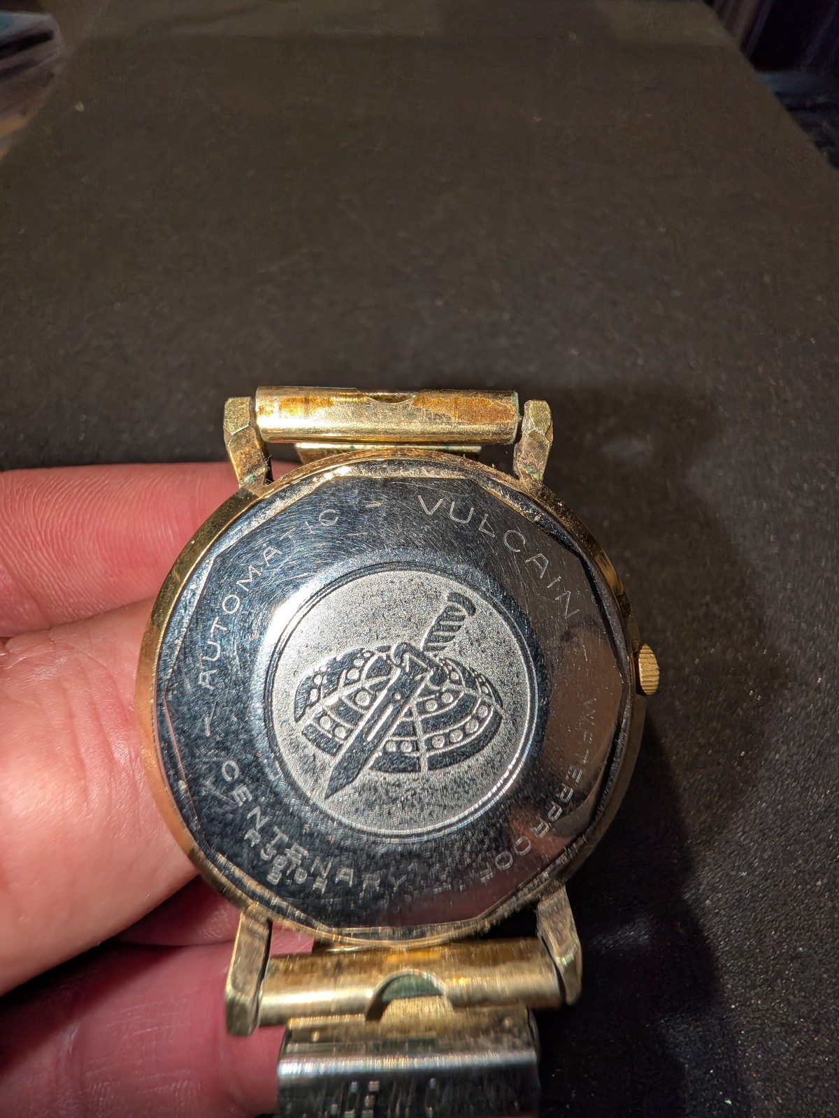 Vulcain Geneve Centenary R3619A Automatic Date Watch Runs Ships From Canada!