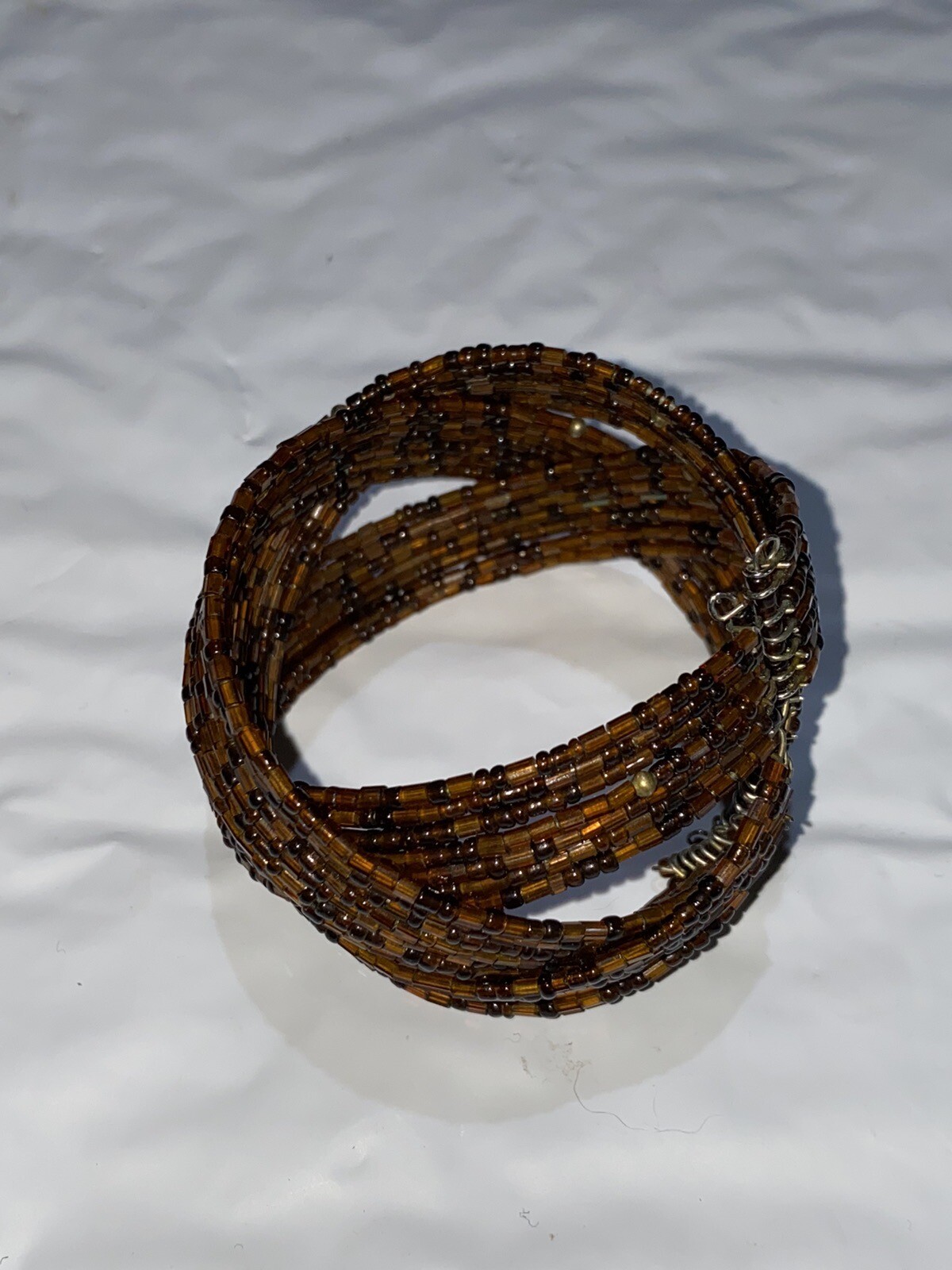 Beaded Cuff Wrap Bracelet