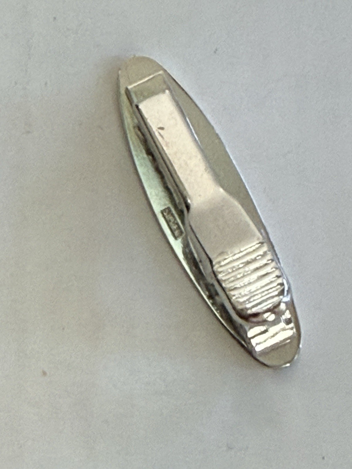 Vintage MINETTE Camera Co REAL Silver Tie Clip MCM Mod 50/60’s RARE Photographer