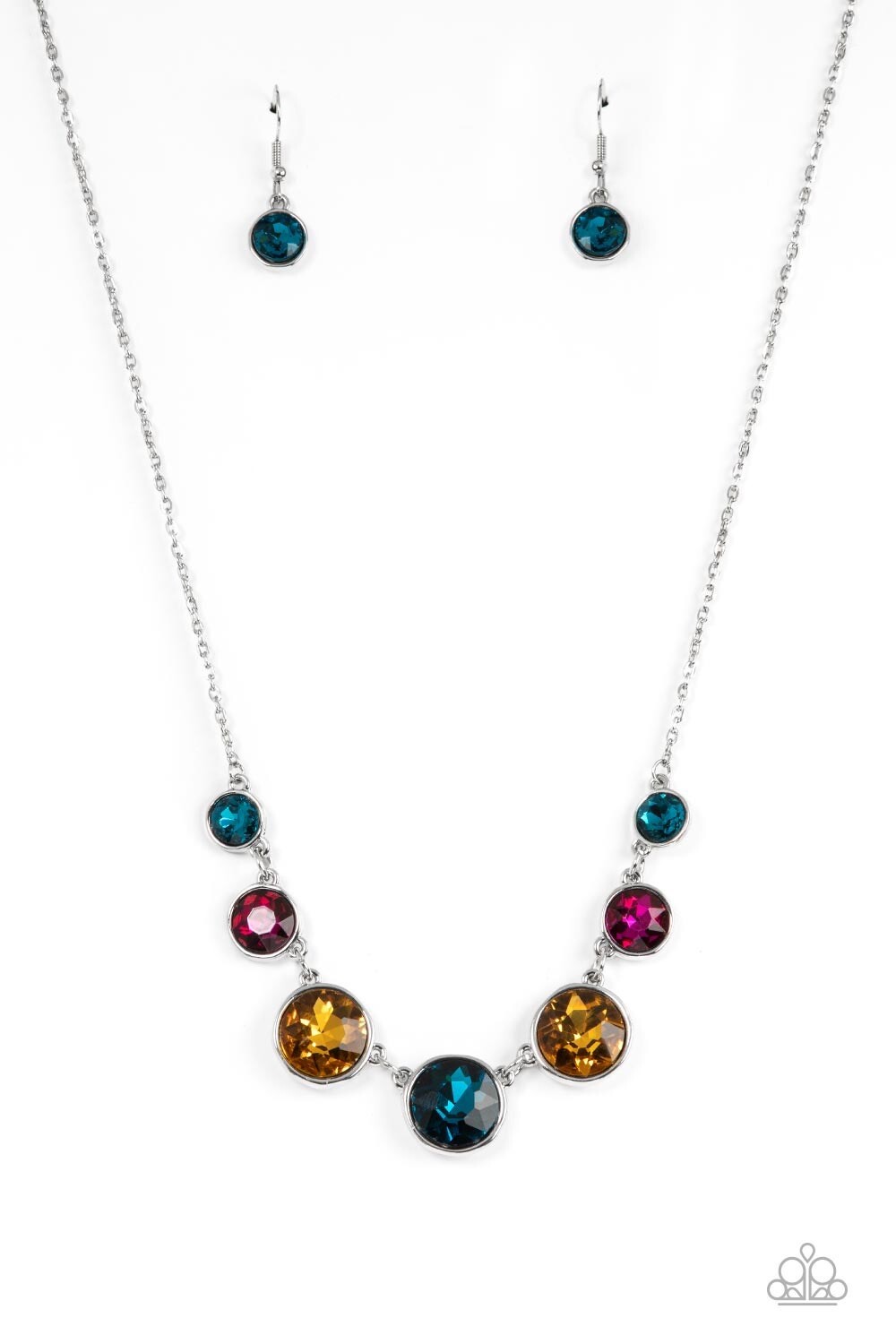 Paparazzi ~ Pampered Powerhouse Multi 🌈Necklace Set ~ 🌈NEW RELEASE 2022🌈