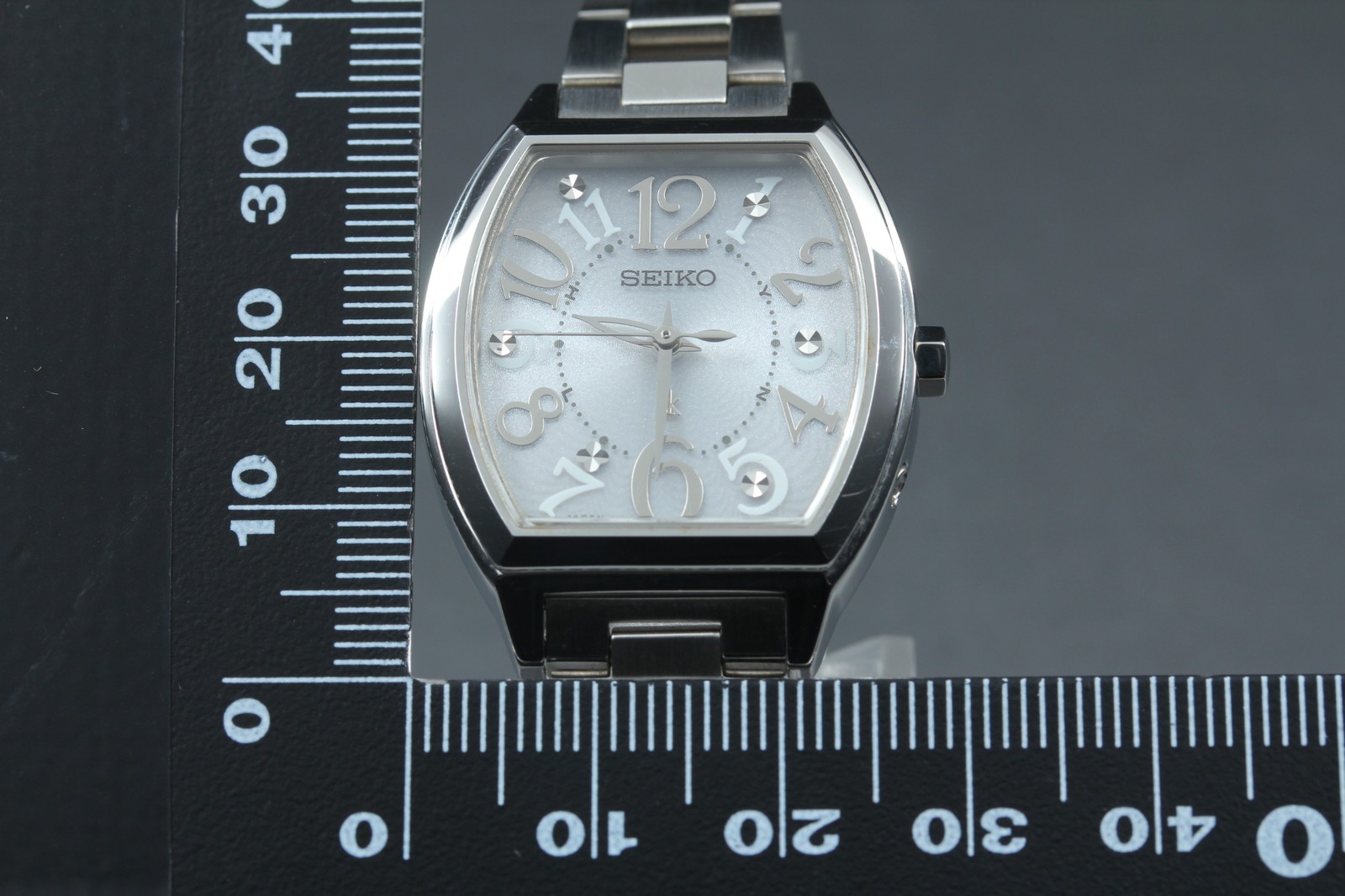 [Near MINT] Seiko Lk 3B51-0Ae0 Analog Solar Women Radio Wave Watch From JAPAN