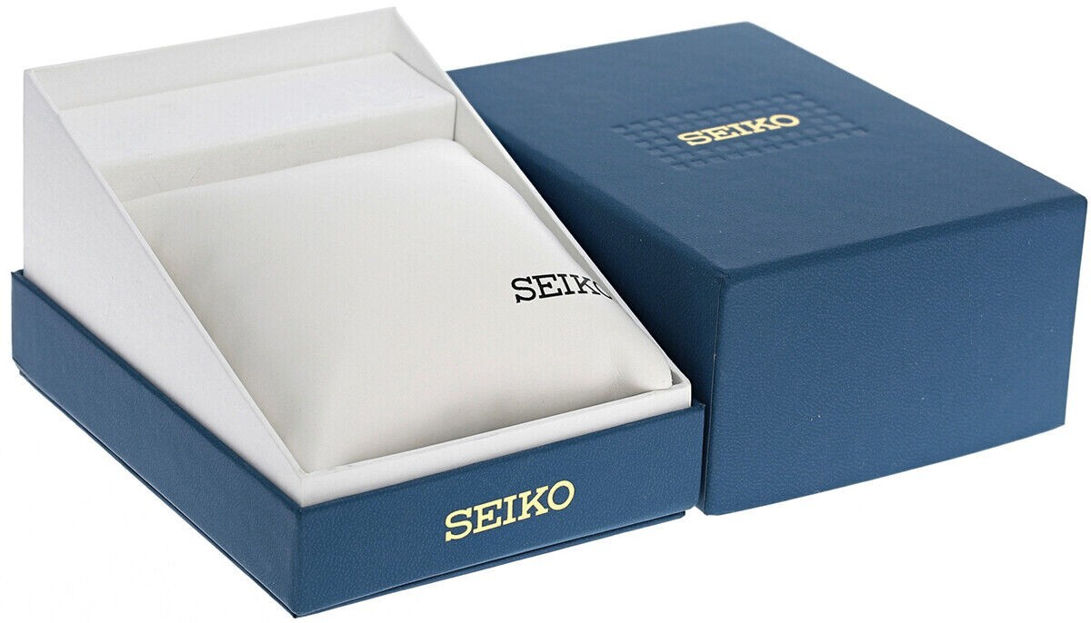 Seiko Solar Black Dial Chrono Stainless Steel Men’s Watch SSC089