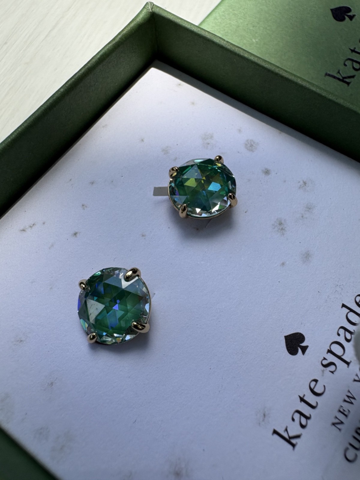 Kate Spade New York “That Sparkle” Round Stud Earrings,