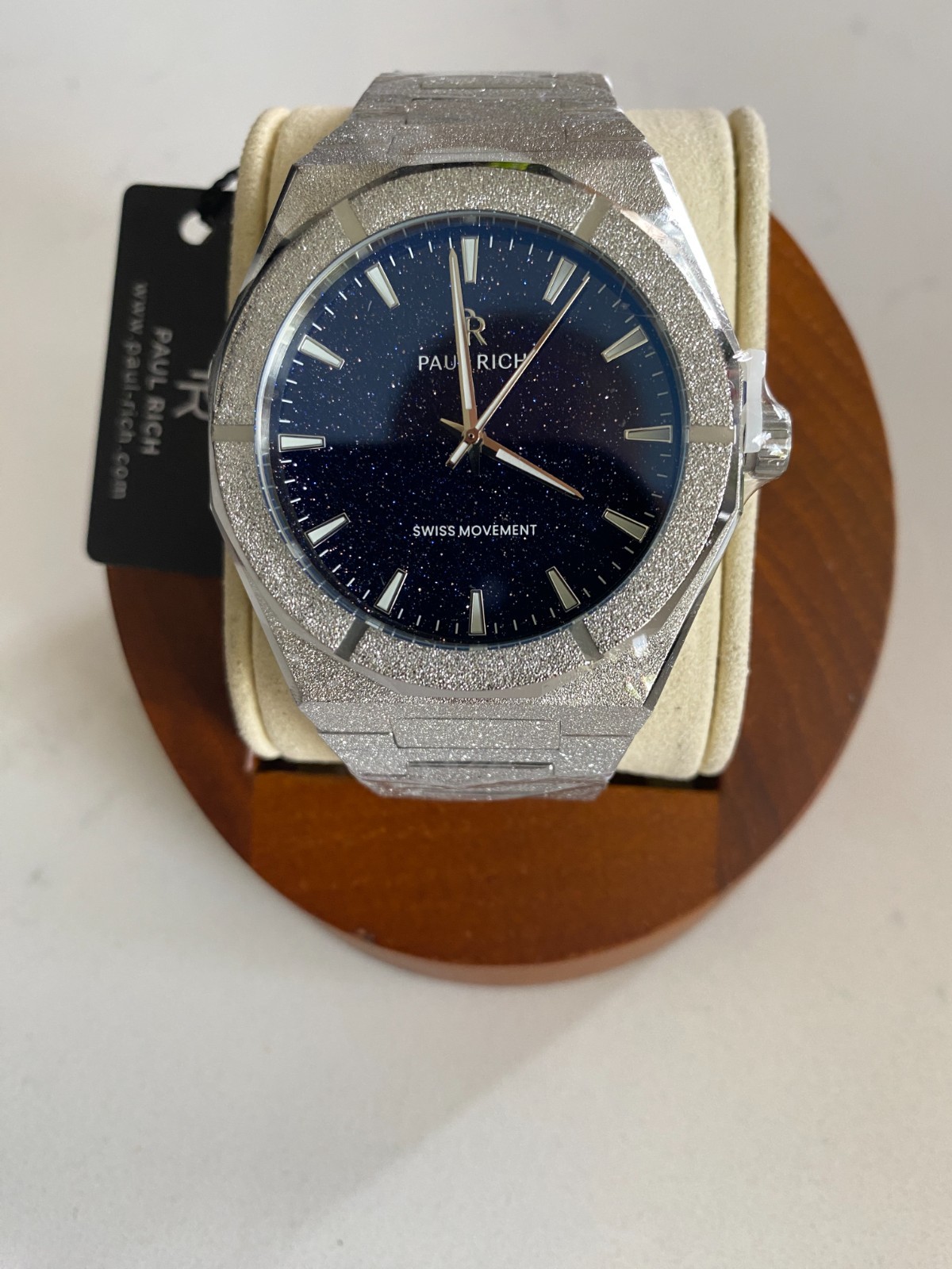 Paul Rich Frosted Star Dust II Silver Blue Face | Brand New 43mm –
