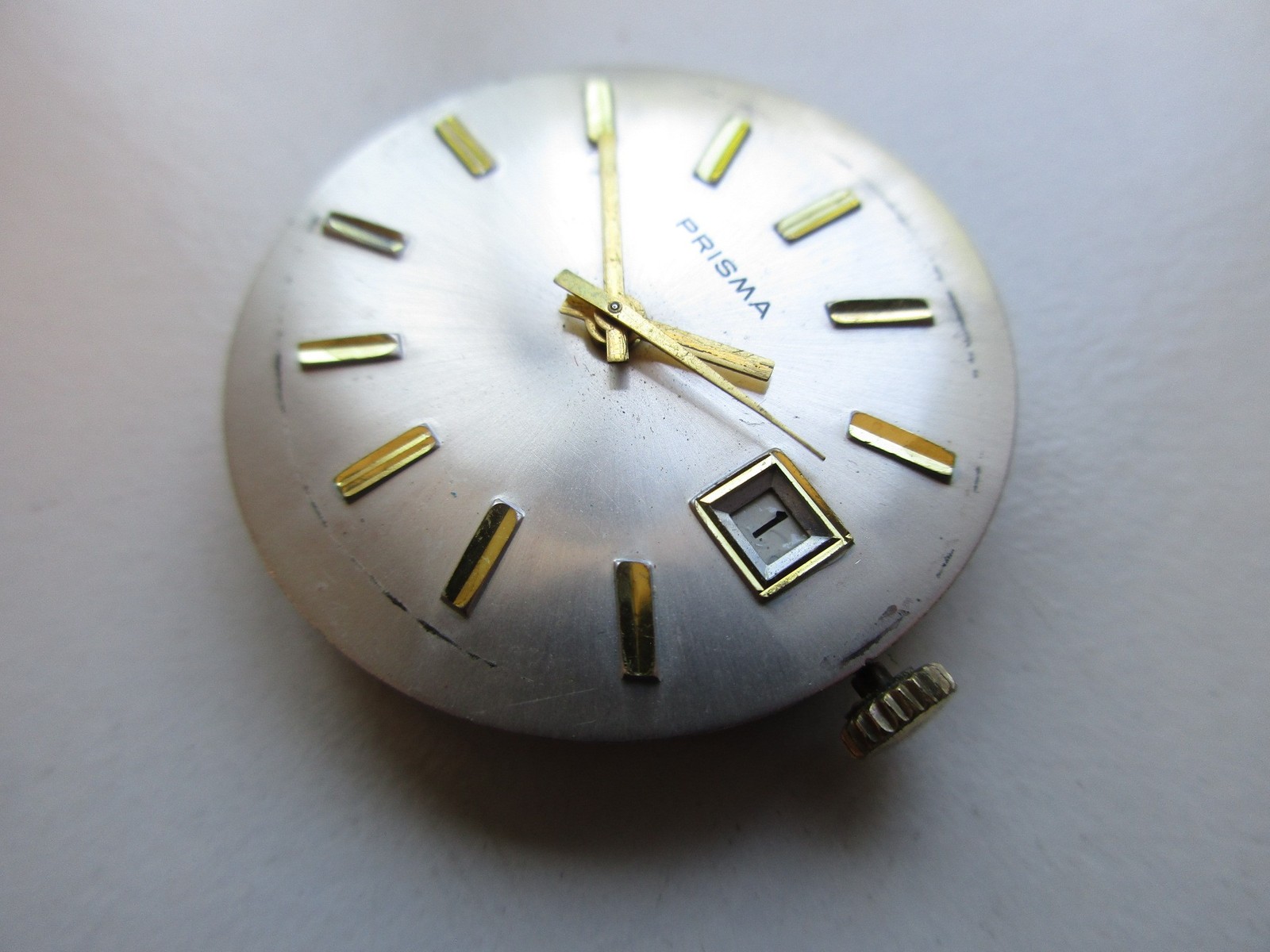 ETA cal. 2782 Swiss automatic watch movement dial & hands – date at 3 – running