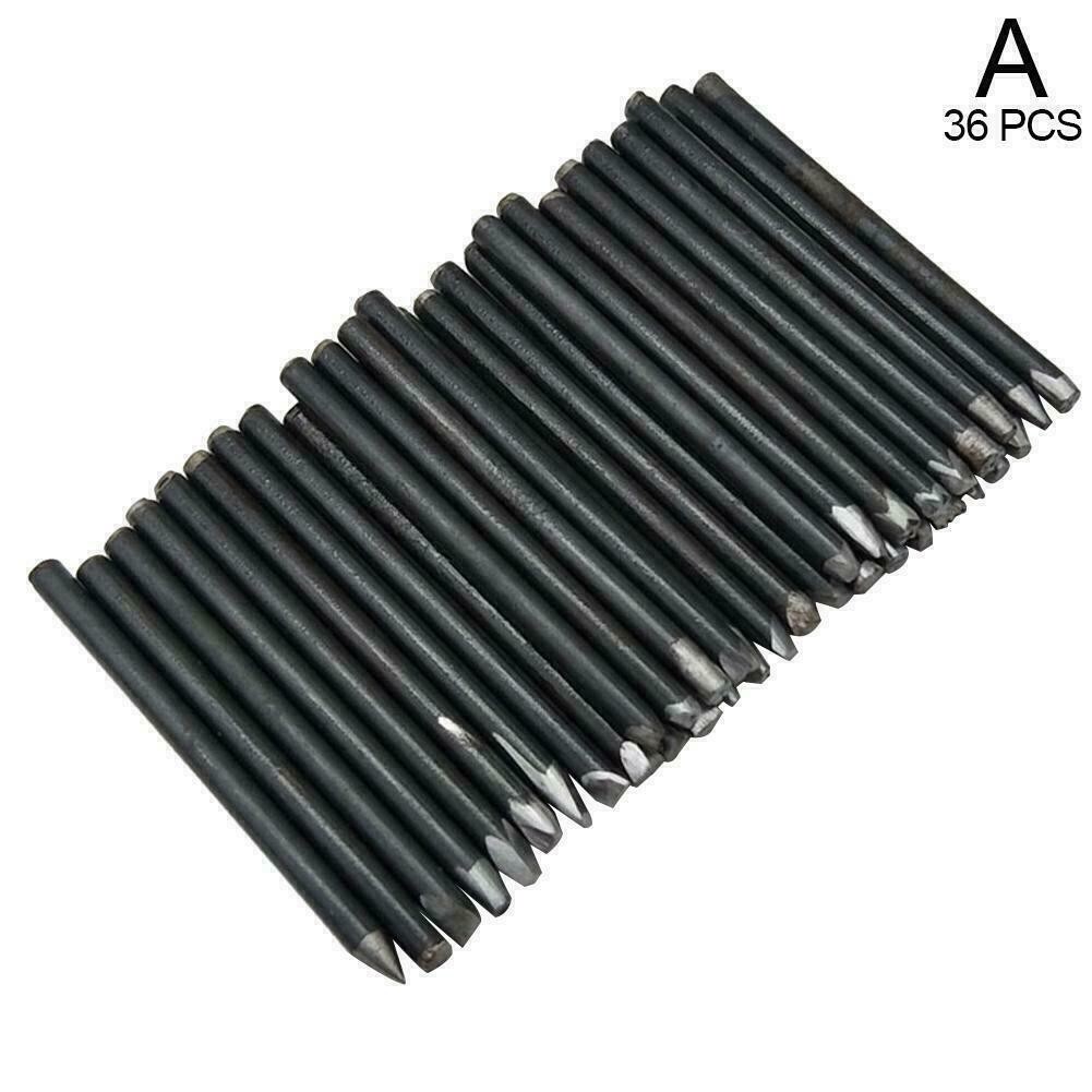 36* Mixed Size Metal Jewelry Making Stamping Punch Kit P0J1 Set flower S8G6