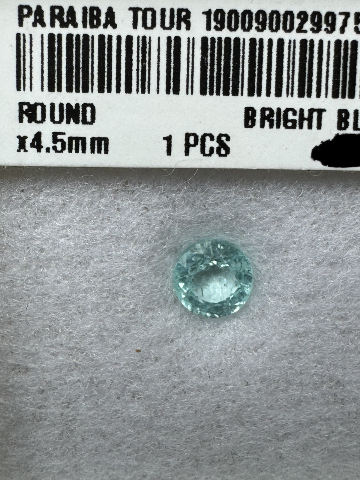 4 PARAIBA TOURMALINES. PRECIOUS GEM INVESTMENT LOT #29: 2.27 Total Carat Weight