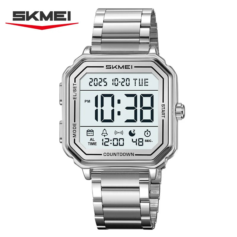 SKMEI 2559 Sport Back Light Display Casual Business Watch for Man Chronograph