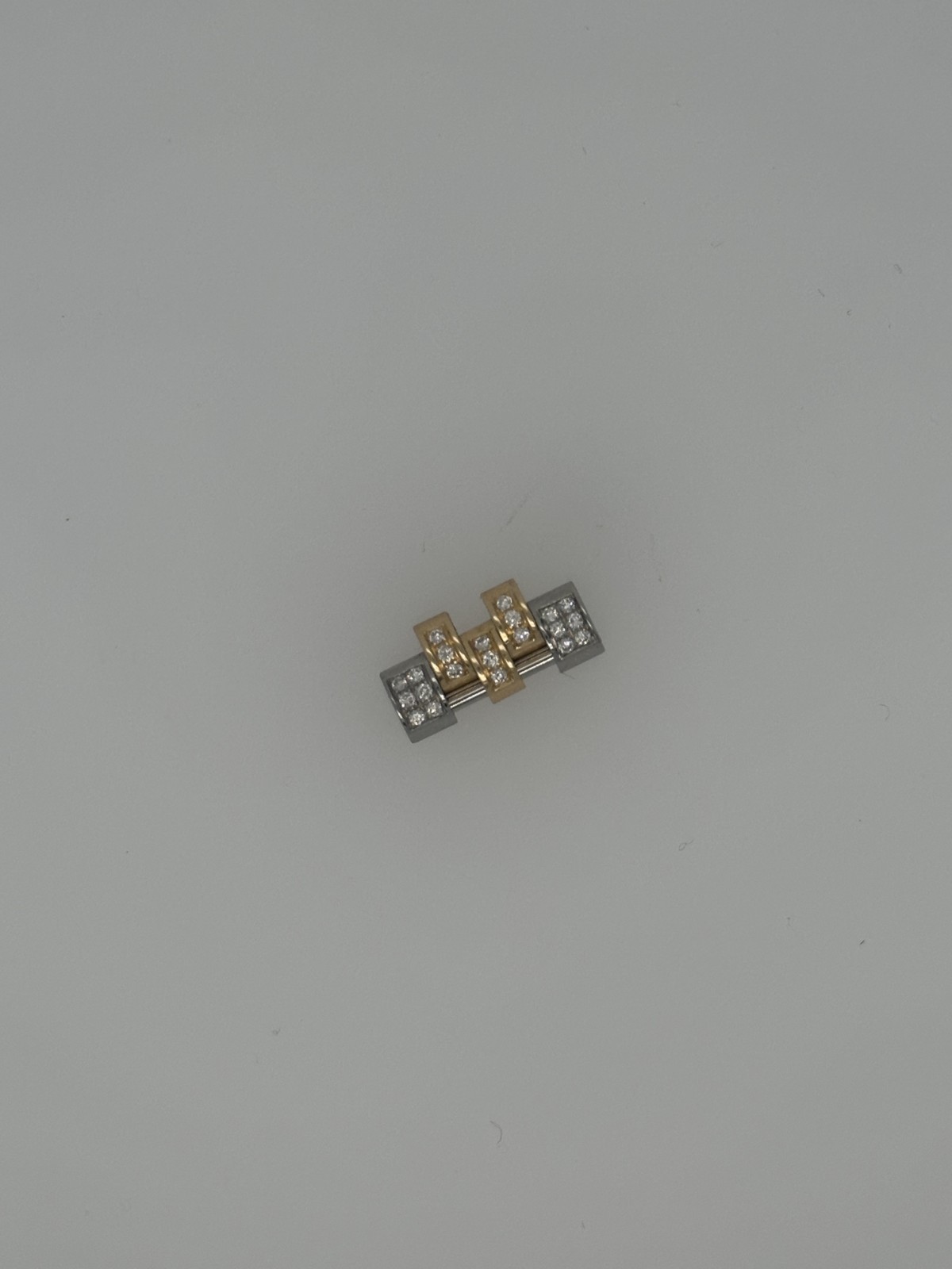 Original Rolex 2 tone 36 MM, Jubilee link, with aftermarket natural diamonds