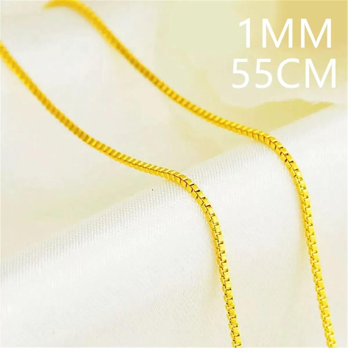925 Sterling Silver Necklace 16/18/20/22/24 inches fine 1.5MM Box chain