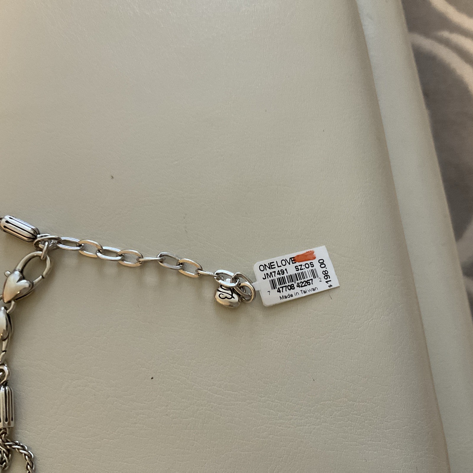 STUNNER NWT BRIGHTON ONE LOVE CIRCLE MULTI CRYSTAL CONVERTIBLE NECKLACE RP$198