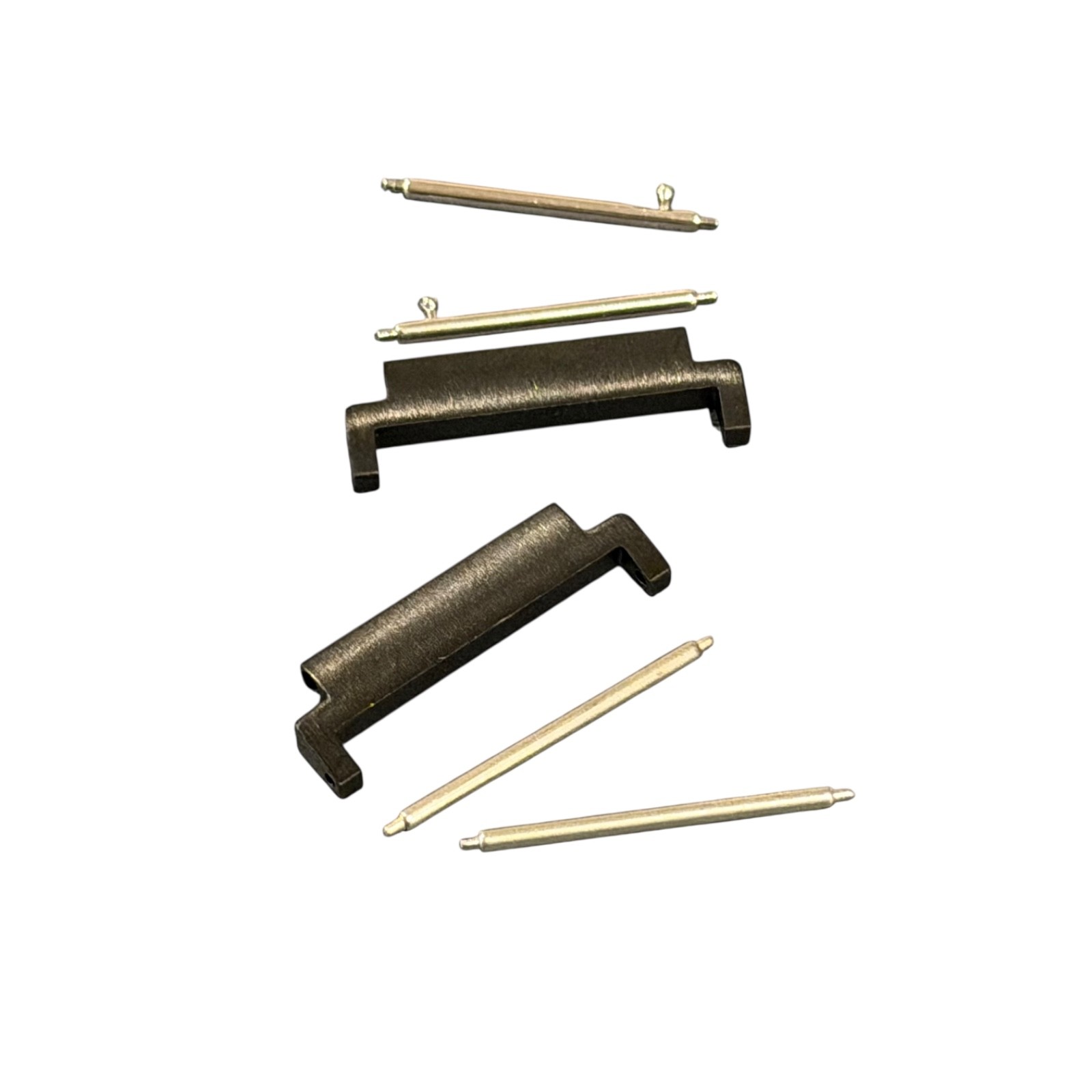 22mm Strap Adapter for 20mm Watch Lugs Quick Release Stainless Steel Brushed