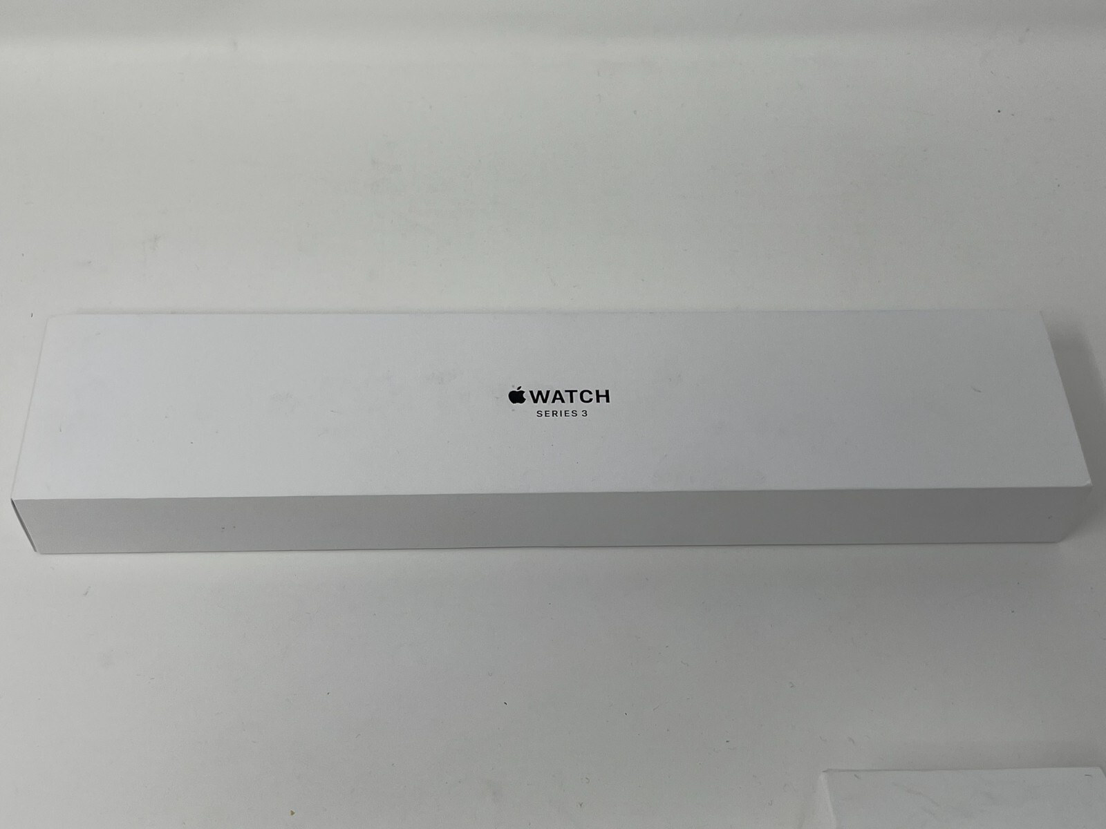 Apple Smart Watch 3 GPS 42mm Space Gray Aluminum Case Black Sport Band MTF32LL/A