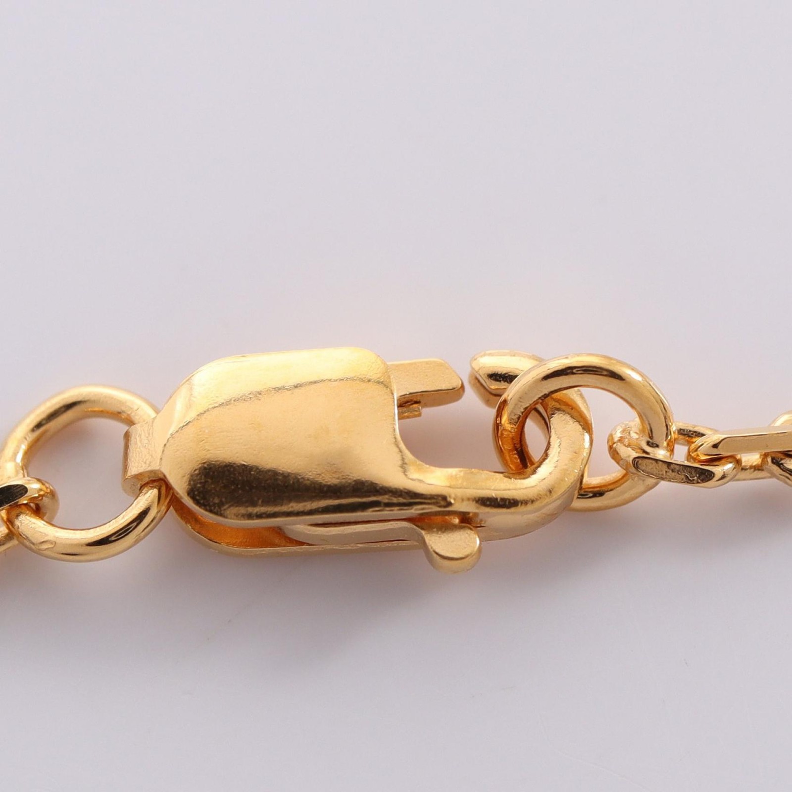 HERMES MINI POP H Necklace Pendant Gold Plated Black Used Women