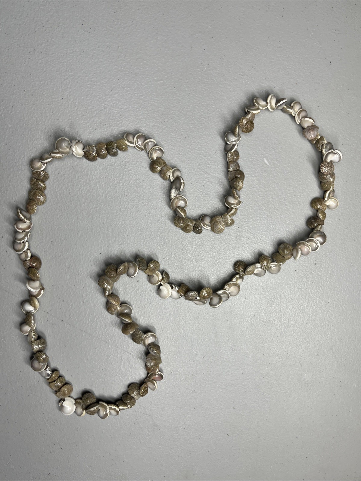 Vintage Hawaiian Tropical Shell Necklace Lot Seashell Lei Beach Boho 3 Piece