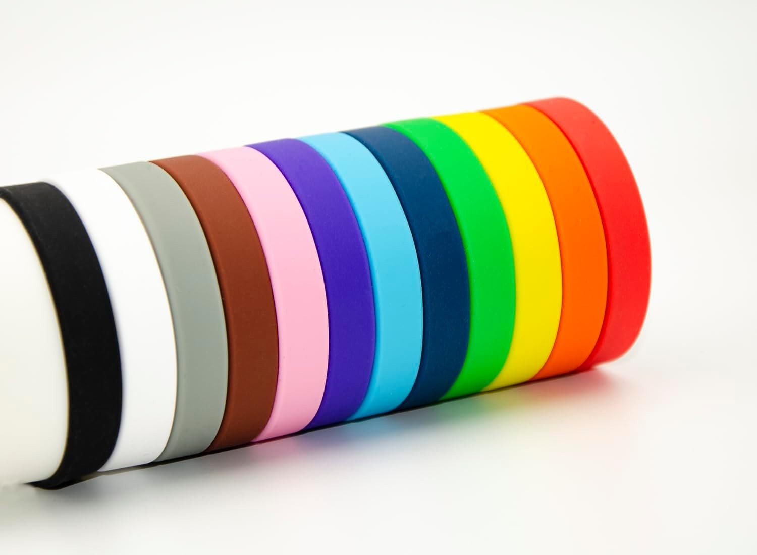 Multi-Color Silicone Bracelets – 12 Pack for Event & Daily Wear