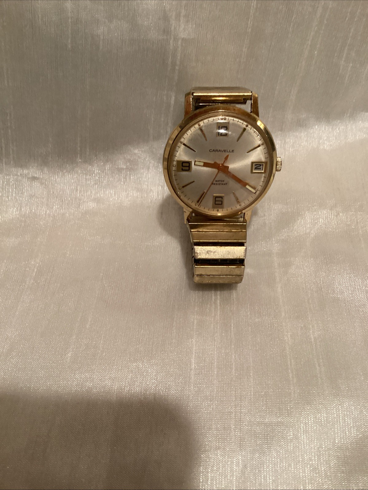 Caravelle Men’s Manuel Watch Water Resistance Seven Jewels Unadjusted