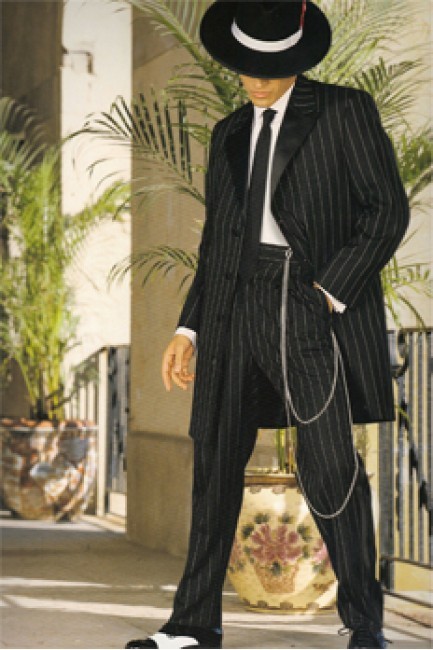 Gold Double Zoot Suit Gangster Chain Swing USA Nice Retail Quality Best Quality!