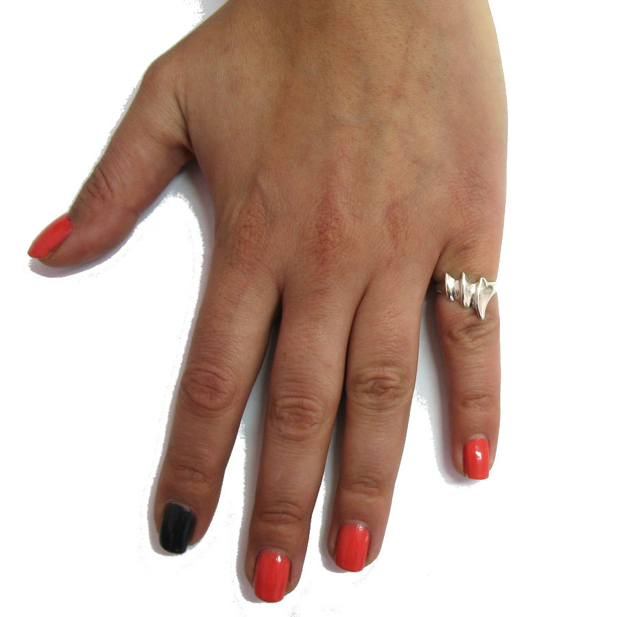 Plain Genuine Sterling Silver Ring Hallmarked Solid 925 Handmade Nickel Free