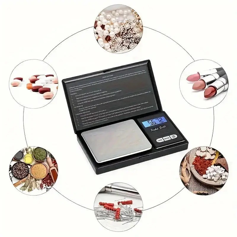 Jewelry Scales for Gold Sterling Silver Digital Scale Gram Electronic Scales 100