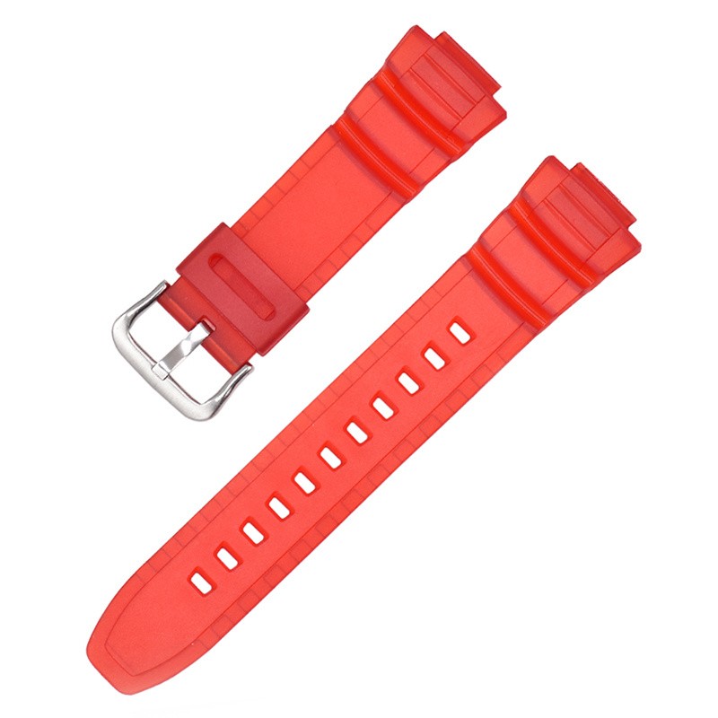 For Casio MCW-100H MCW-110H W-S220 HDD-S100 WV-200 AE-2000 Watch Band TPU Strap