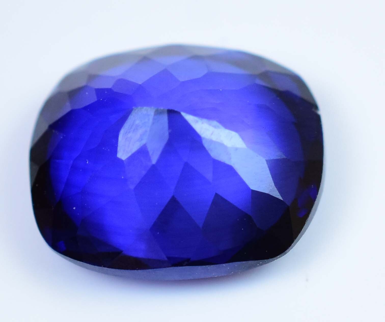 9.00 Ct Natural Blue Ceylon Sapphire AGL Certified Cushion Cut Flawless Gemstone