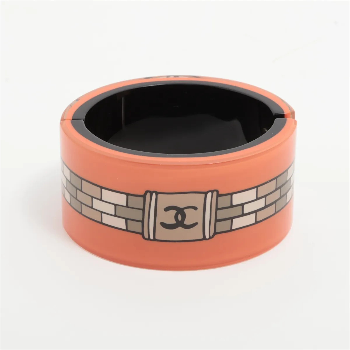 Chanel Coco Mark Logo D23A Bangle Resin Orange J12 watch design