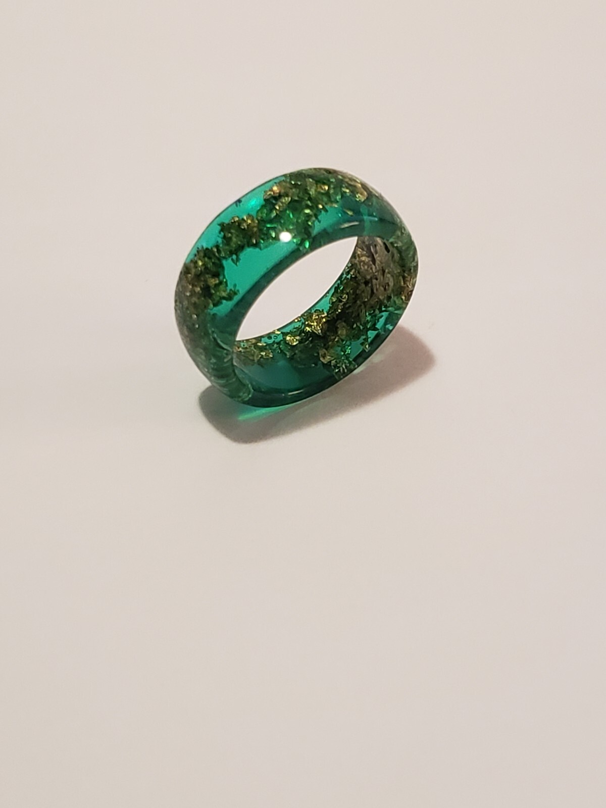Green Multi Resin Band – Size 6