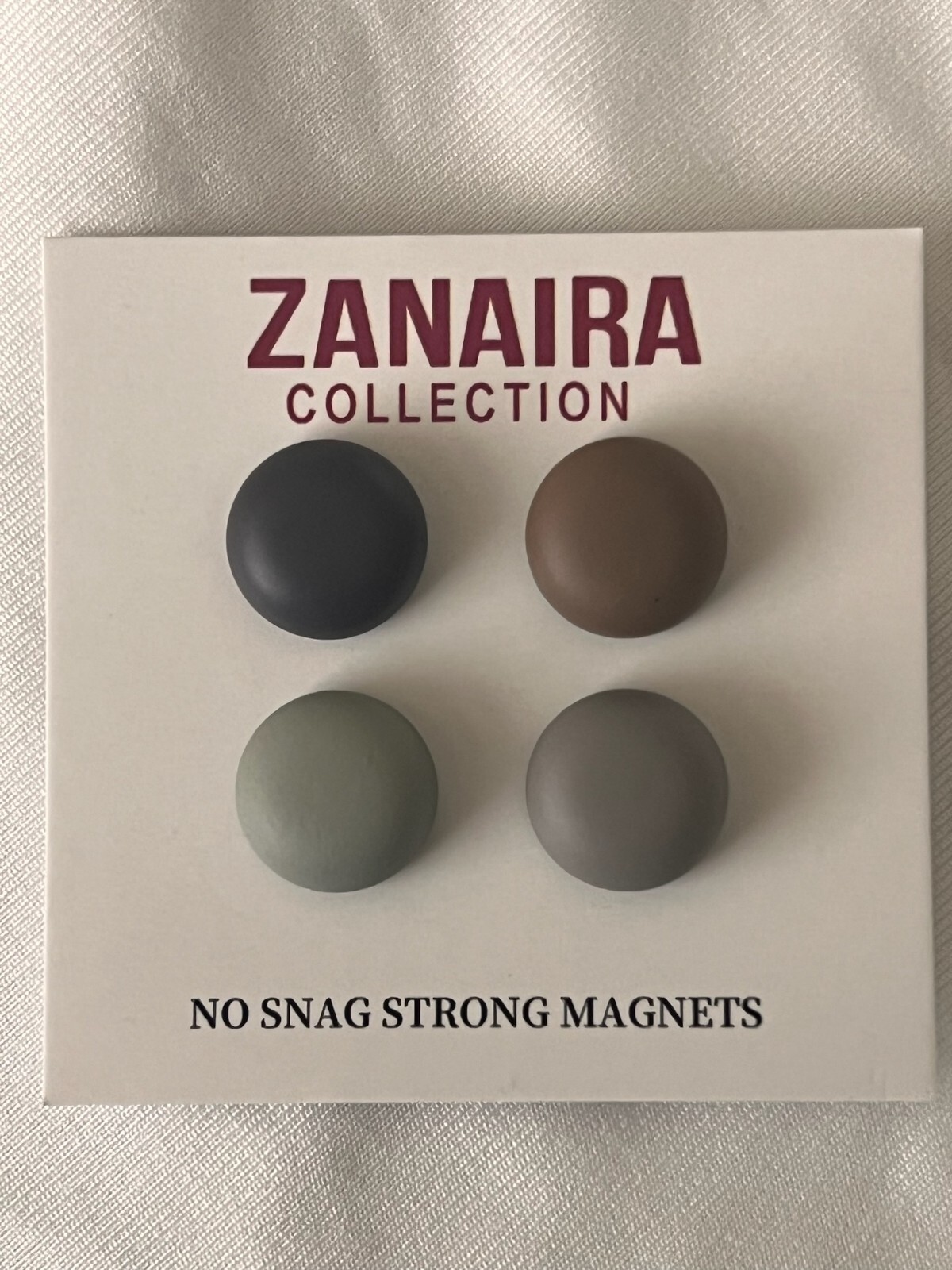 4PCS Premium Strong Hijab Magnetic Pins, No-Snag Multi-Use, Metal and Matte
