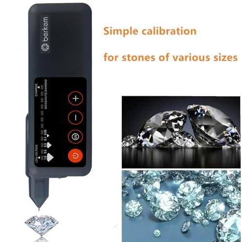 Rechargeable Diamond Tester Pen with UV Light – High Accuracy Gem Tester for Jew