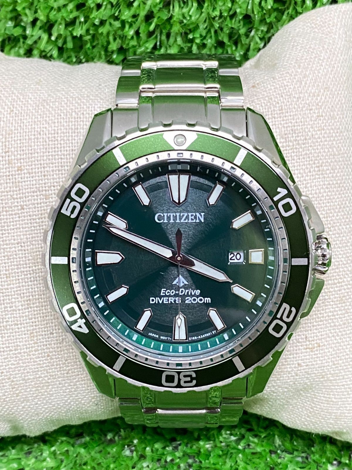 CITIZEN Promaster Marine Eco-Drive E168-003FR07 Watch From Japan