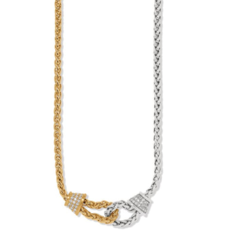 Brighton Meridian Ventus Two-Tone Short Necklace Necklace NWT $148