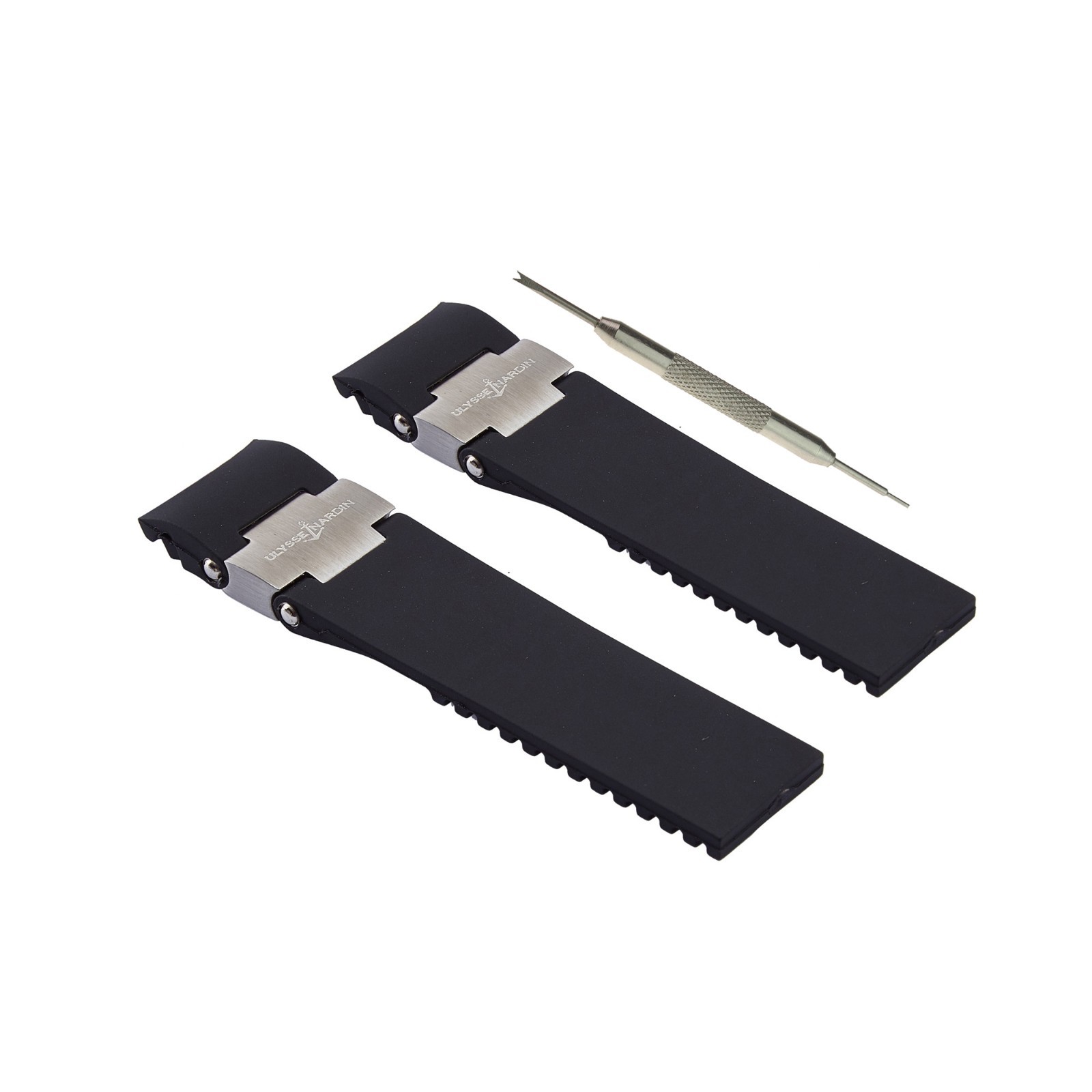 22mm Rubber Silicone Strap Fits Ulysse Nardin Maxi Marine / Diver Watch Band