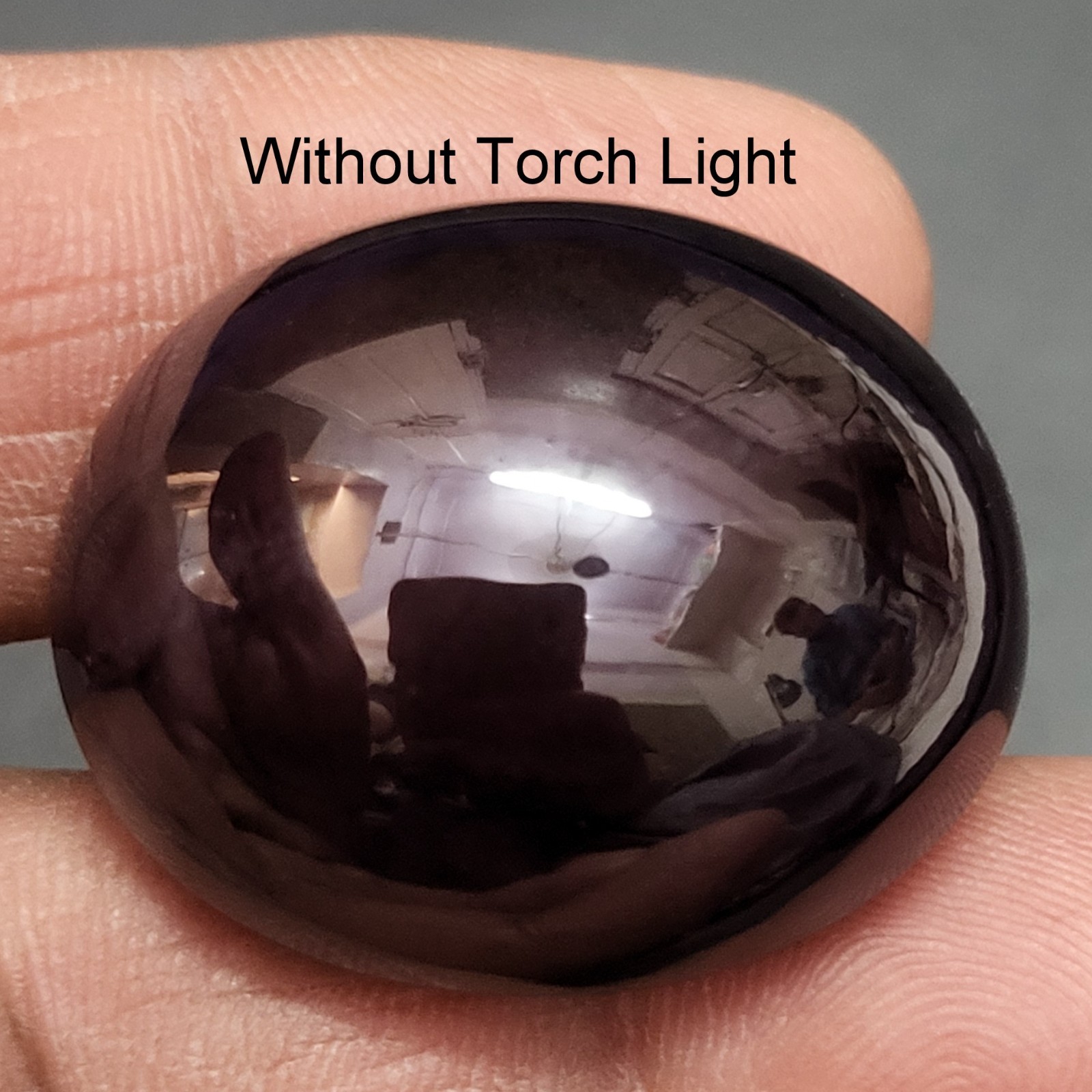 153 Ct 32×26.8×15.1 MM Natural 6-Ray Star Purple Red Garnet Star Oval Cabochon
